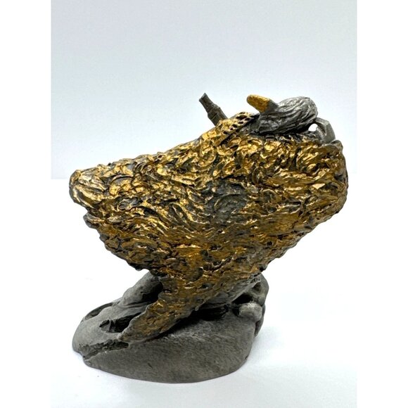 Franklin Mint Chief Joseph Pewter Sculpture by Jim Ponter 1982 Box Booklet Vinta - Picture 8 of 16